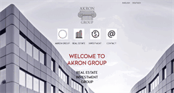 Desktop Screenshot of akron-group.com